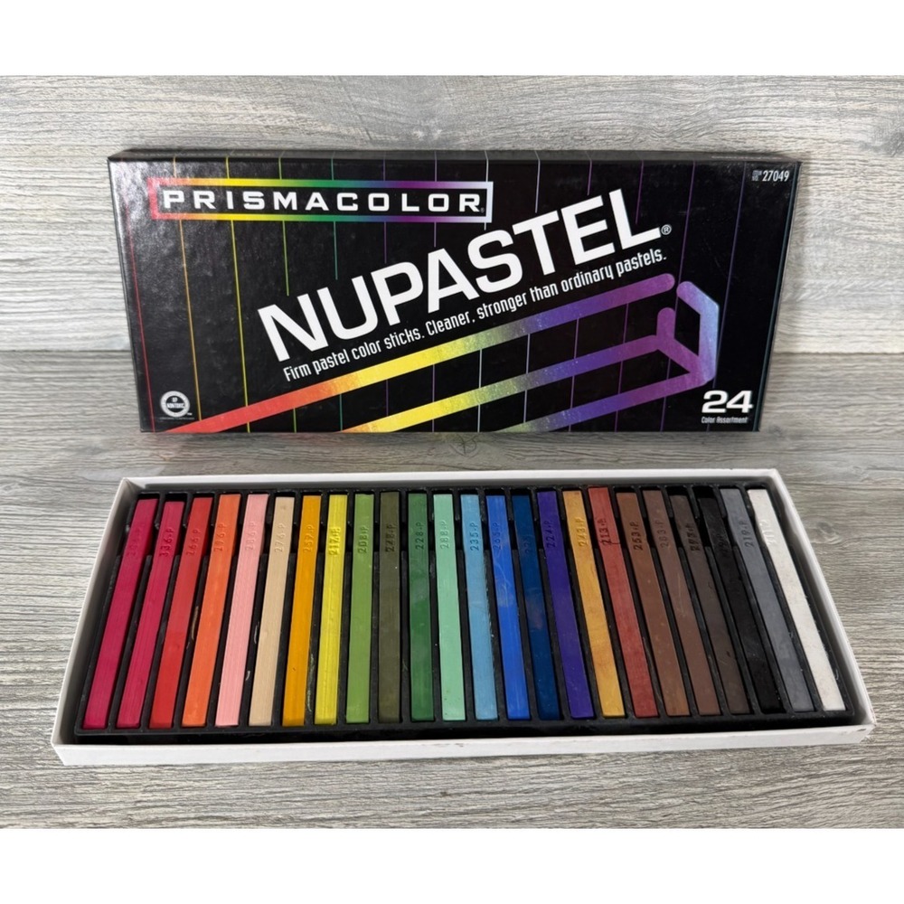 Prismacolor Nupastel Firm Pastel Color Stick 24 Piece Assorted Set Sanford
